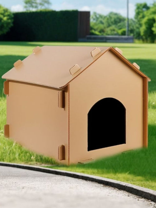Skyddat hörn – hus för hund och katt
